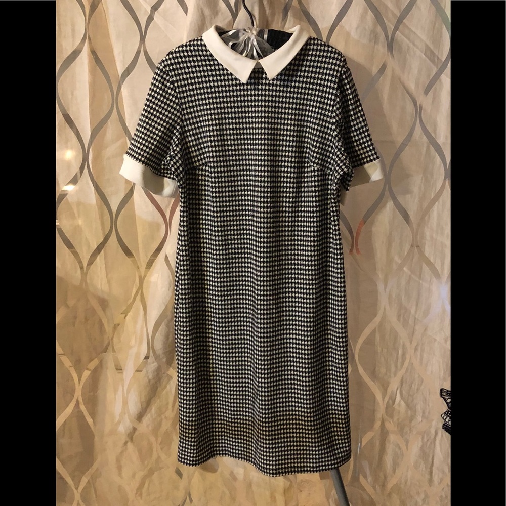 Houndstooth dress size 16 Shelby & Palmer